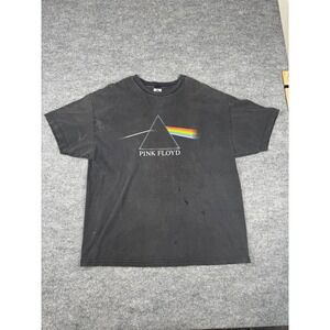 Vintage Pink Floyd Dark Side of the Moon T-Shirt 2XL – Alstyle Mexico Black‎